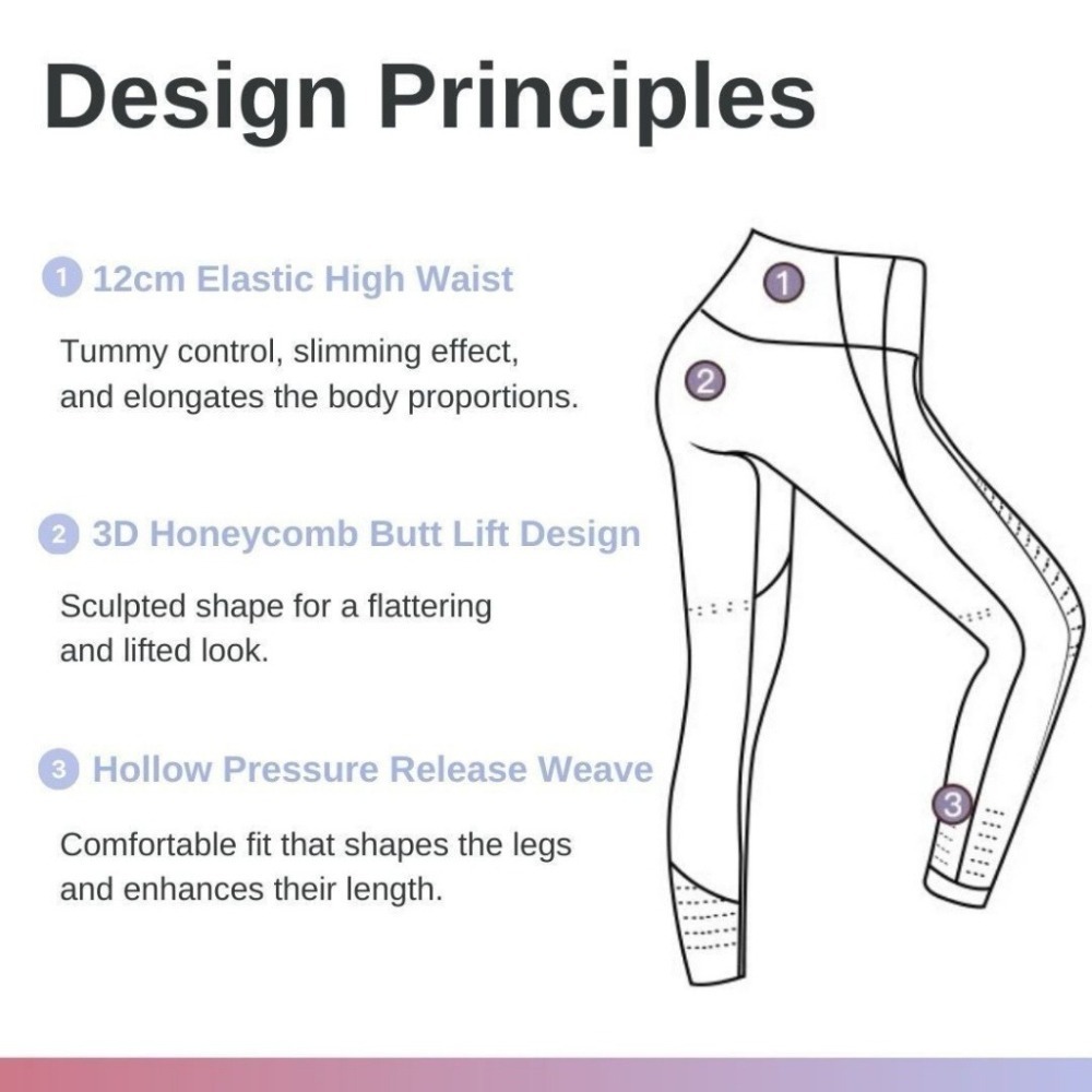 🇦🇺 澳洲代購 - YPL 法式鏤空瑜珈褲 運動褲 塑型褲 買一送一-細節圖7