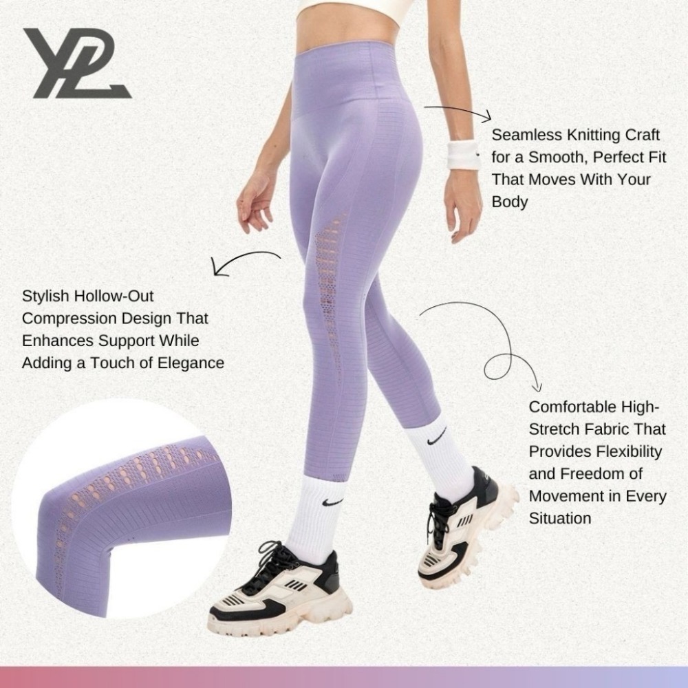 🇦🇺 澳洲代購 - YPL 法式鏤空瑜珈褲 運動褲 塑型褲 買一送一-規格圖8