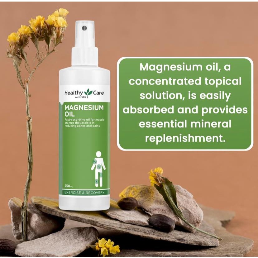 [預購] 🇦🇺 澳洲代購 - Healthy Care 鎂油 澳洲鎂油 純美油 鎂噴霧 (250ml)-細節圖5