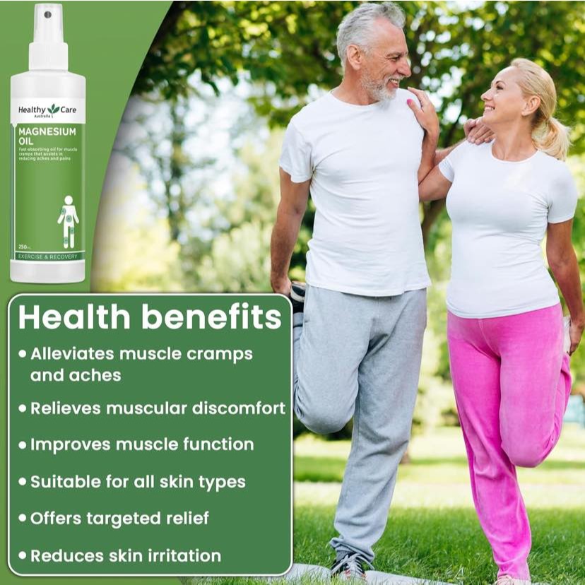 [預購] 🇦🇺 澳洲代購 - Healthy Care 鎂油 澳洲鎂油 純美油 鎂噴霧 (250ml)-細節圖6