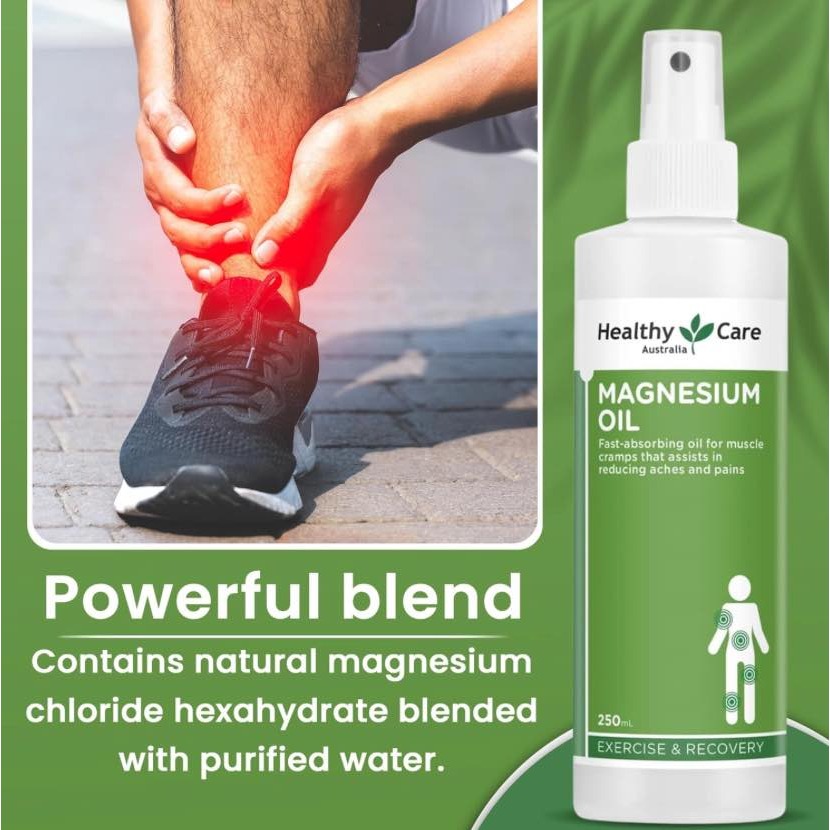 [預購] 🇦🇺 澳洲代購 - Healthy Care 鎂油 澳洲鎂油 純美油 鎂噴霧 (250ml)-細節圖9