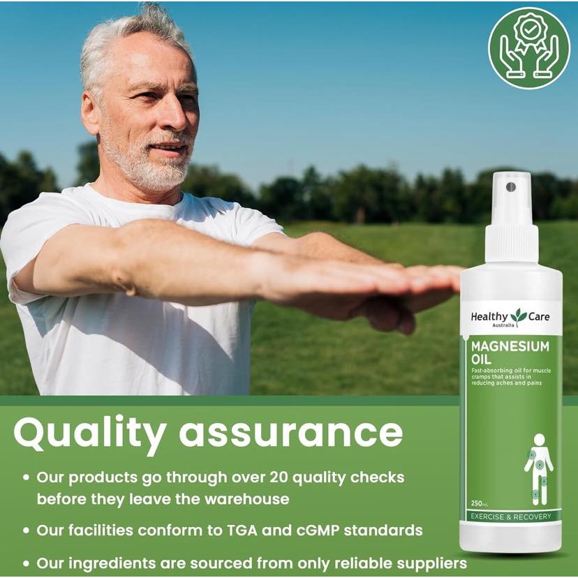 [預購] 🇦🇺 澳洲代購 - Healthy Care 鎂油 澳洲鎂油 純美油 鎂噴霧 (250ml)-細節圖10