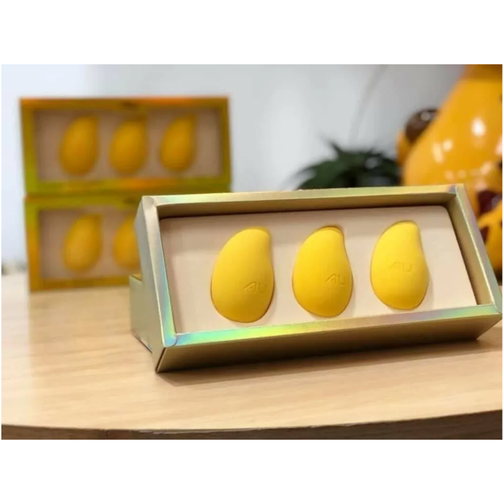 🇦🇺澳洲代購 -EAORON x AU芒果美妝蛋 （3入）EAORON美妝蛋 澳洲熱銷美妝蛋-細節圖9