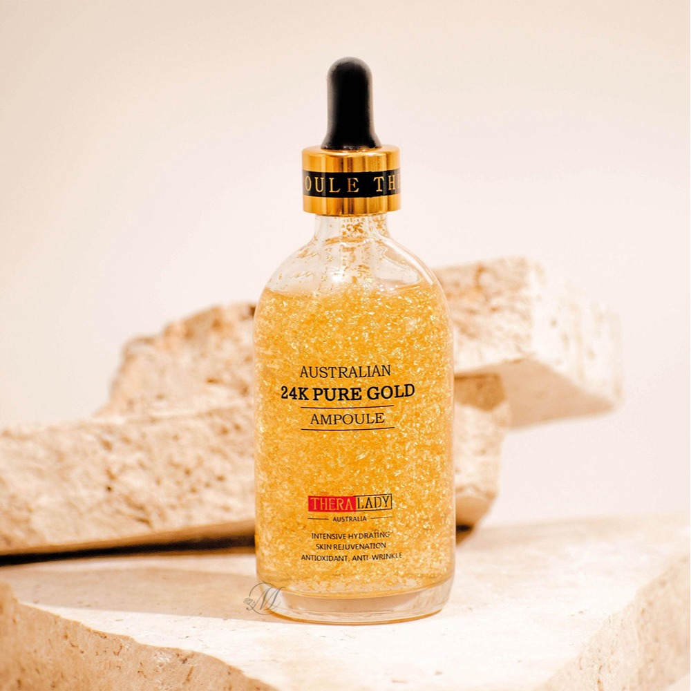 🇦🇺 澳洲代購 - Thera Lady 臉部精華 24K大金瓶｜大銀瓶 (100ml)-細節圖2