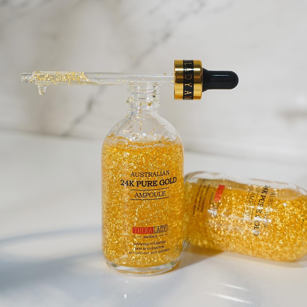 🇦🇺 澳洲代購 - Thera Lady 臉部精華 24K大金瓶｜大銀瓶 (100ml)-細節圖3