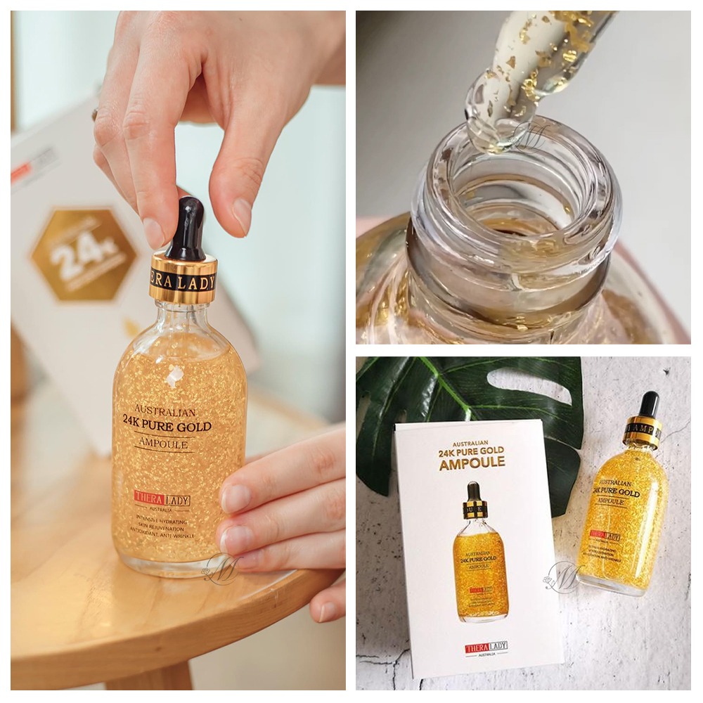 🇦🇺 澳洲代購 - Thera Lady 臉部精華 24K大金瓶｜大銀瓶 (100ml)-規格圖8