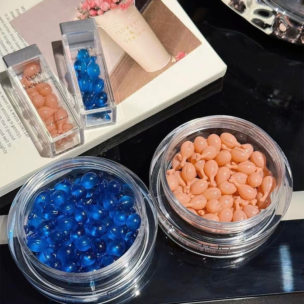 ⚡買一送二🇦🇺澳洲-FEIO青春抗皺精華粉色膠囊 拋棄式膠囊 抗皺精華膠囊 抗皺膠囊 純棉洗臉巾-細節圖9