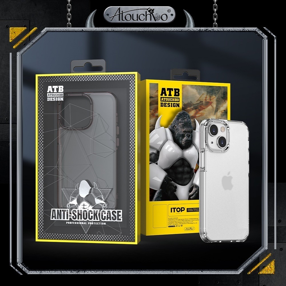 《ATB》iPhone15 磨砂透明防摔殼-細節圖10