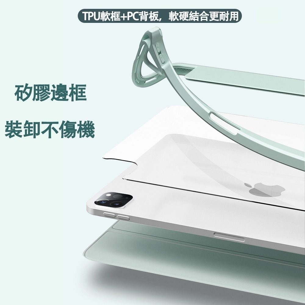 【YING XU】極光iPad 360°磁吸分離保護套-10.9(7/8/9)-細節圖10