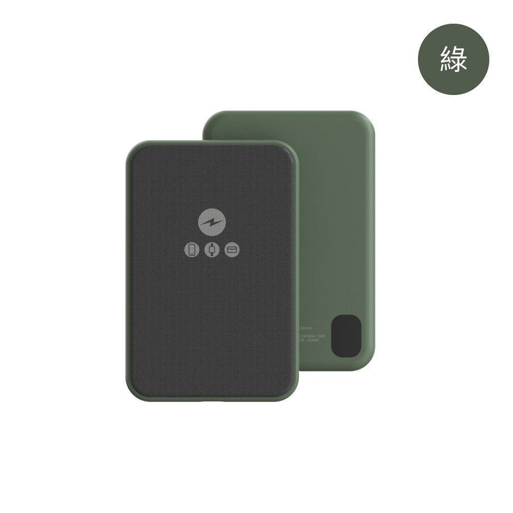 【Meet Mind】】5000mAh Mini Magsafe 三用磁吸快充行動電源-規格圖9