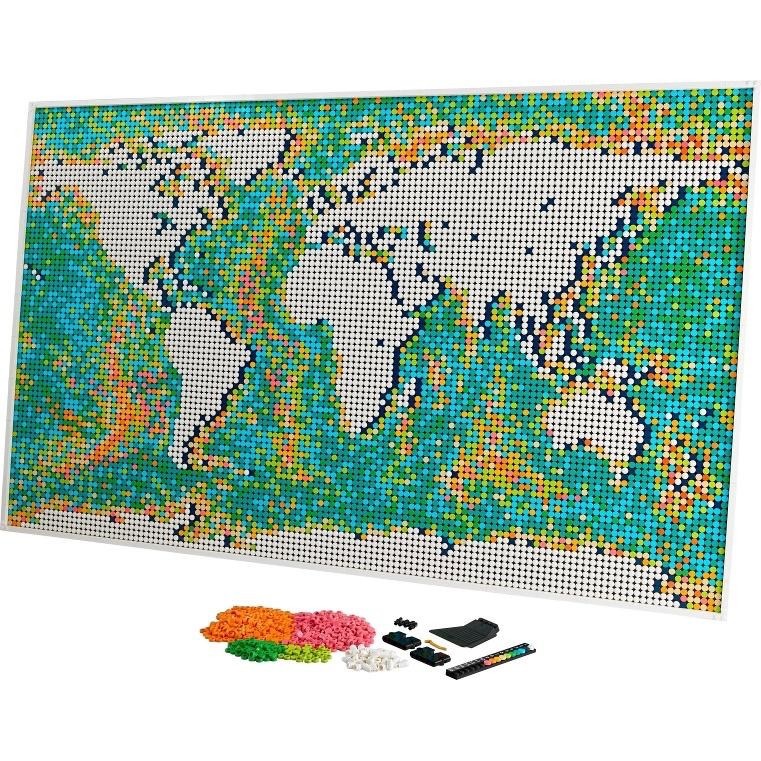 【亞當與麥斯】LEGO 31203 World Map^-細節圖2