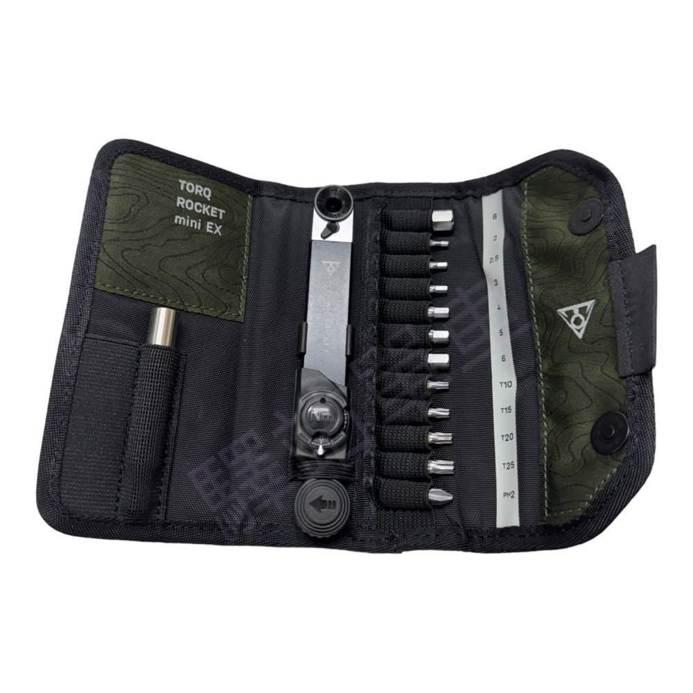 Topeak 扭力棘輪工具包套組,Torq Rocket mini EX  簡潔、便利攜帶使用的扭力扳手 維修組裝必備-細節圖4