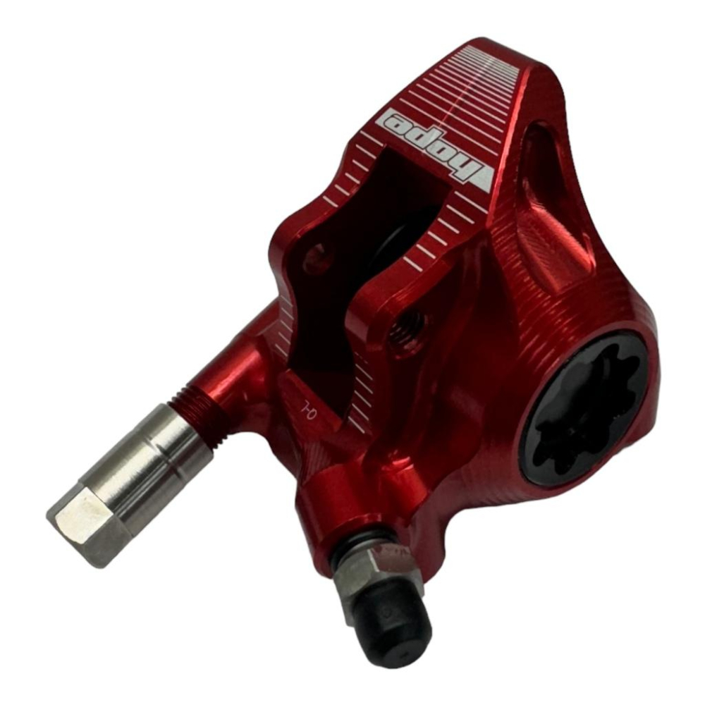 HOPE X2 FLAT MOUNT  二活塞油壓碟煞卡鉗DOT 礦物油版本 直瑣式卡鉗 一車份-細節圖8