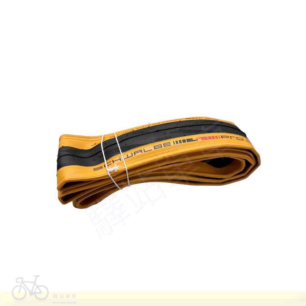 SCHWALBE PRO ONE TT 700*28 簡易無內胎 11653973 滾阻低 抓地力佳 經典膚邊胎-細節圖2