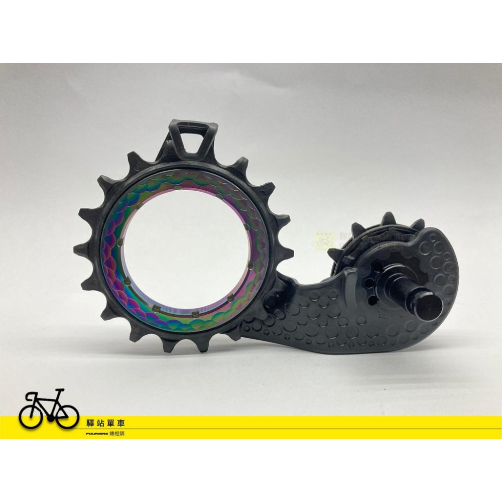 absoluteBLACK carbon hollowcage 加大導輪組 適用SHIMANO系統 特殊 xring設計-細節圖2