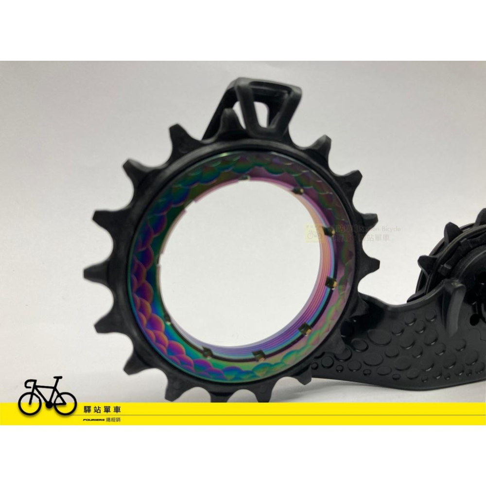 absoluteBLACK carbon hollowcage 加大導輪組 適用SHIMANO系統 特殊 xring設計-細節圖4