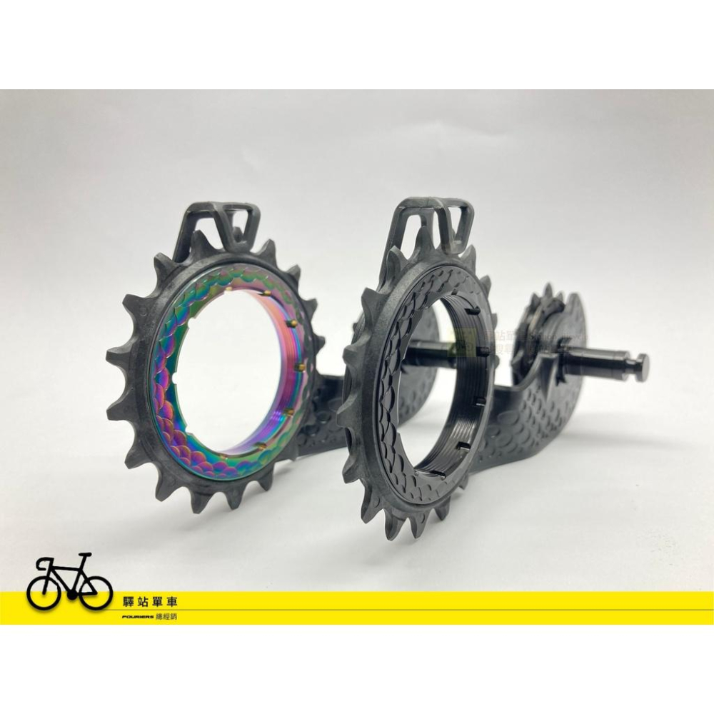 absoluteBLACK carbon hollowcage 加大導輪組 適用SHIMANO系統 特殊 xring設計-細節圖7