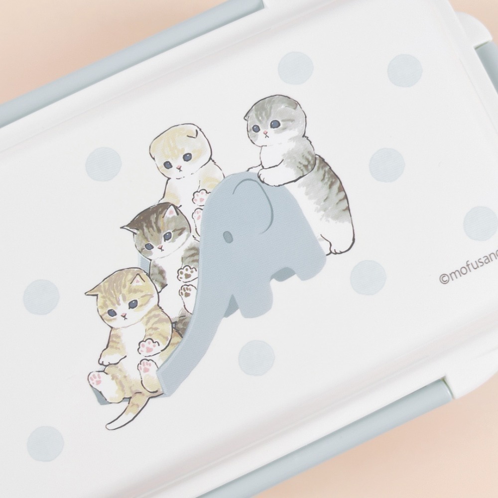 【現貨】mofusand 貓福珊迪 可微波便當盒 午餐盒 晚餐盒 沙拉盒 水果盒 點心盒 飯盒 麵盒 餐盒 500 ml-細節圖2