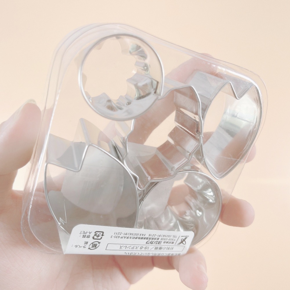 【現貨】Yoshikawa 吉川 櫻花壓花模 烘焙模 餅乾模 蔬菜模 水果模 造型模 花朵模 花瓣模 葉子模 5入-細節圖3