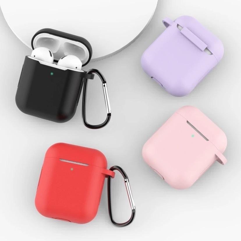 【台灣出貨】Airpods Pro5.Pro4 矽膠保護套 素面 簡約 防摔 矽膠耳機保護套 pro保護套 保護殼-細節圖9