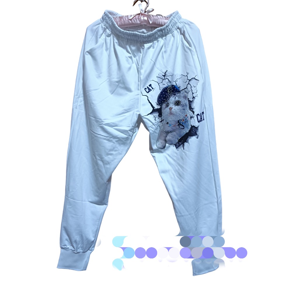 全新貓貓重工滿鑽套裝(可穿到2XL)-細節圖2