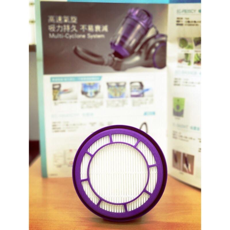 組合優惠*原廠零件*SAMPO聲寶吸塵器EC-HA40CYP 的刷毛吸頭+HEPA濾網-細節圖2