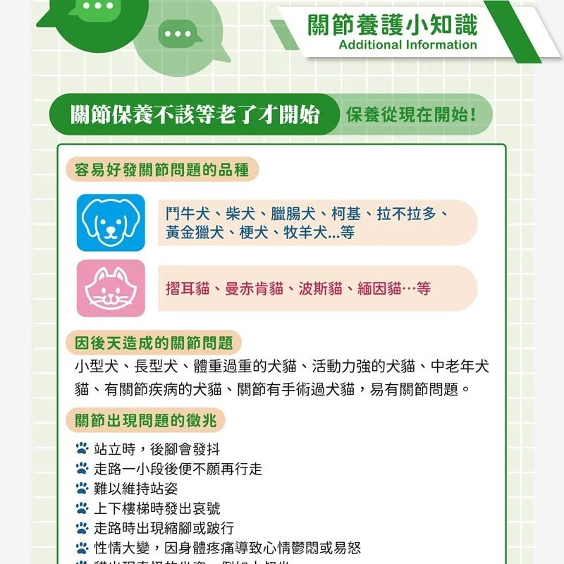 【瑪莉洋】犬貓用-關節保護營養補充品100g（營養補充品／毛小孩／犬貓用）-細節圖10