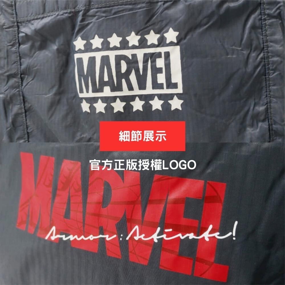 【Marvel漫威】漫威滑翔傘布旅行袋(超大收納/行李箱可用)-細節圖5