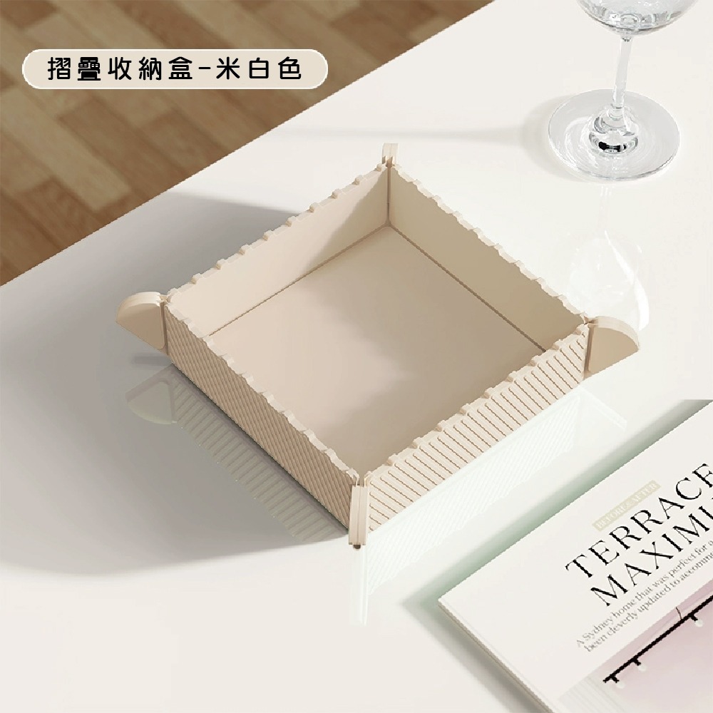 攜帶式可折疊磁吸收納盤 (隔熱墊/小砧板/吐骨碟/水果盤/寵物飯碗/玄關收納)-規格圖5