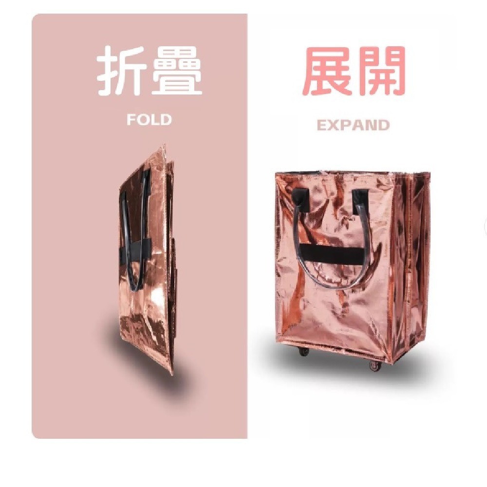 加厚旅行袋(行李袋/拖拉袋/可折疊/多種顏色/承重15公斤/360°旋轉萬象輪)(超取只能下單1個)-細節圖4