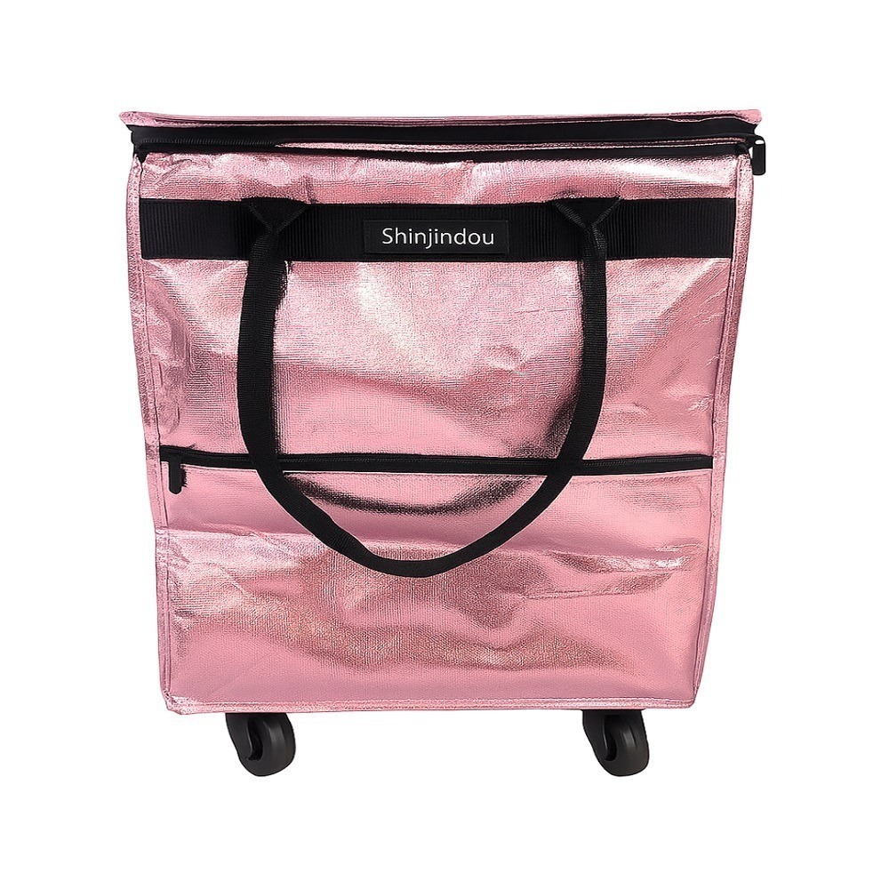 加厚旅行袋(行李袋/拖拉袋/可折疊/多種顏色/承重15公斤/360°旋轉萬象輪)(超取只能下單1個)-規格圖8