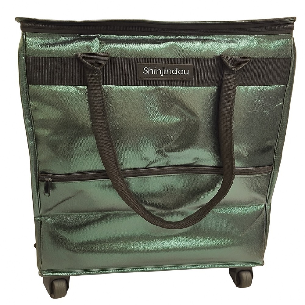 加厚旅行袋(行李袋/拖拉袋/可折疊/多種顏色/承重15公斤/360°旋轉萬象輪)(超取只能下單1個)-規格圖8