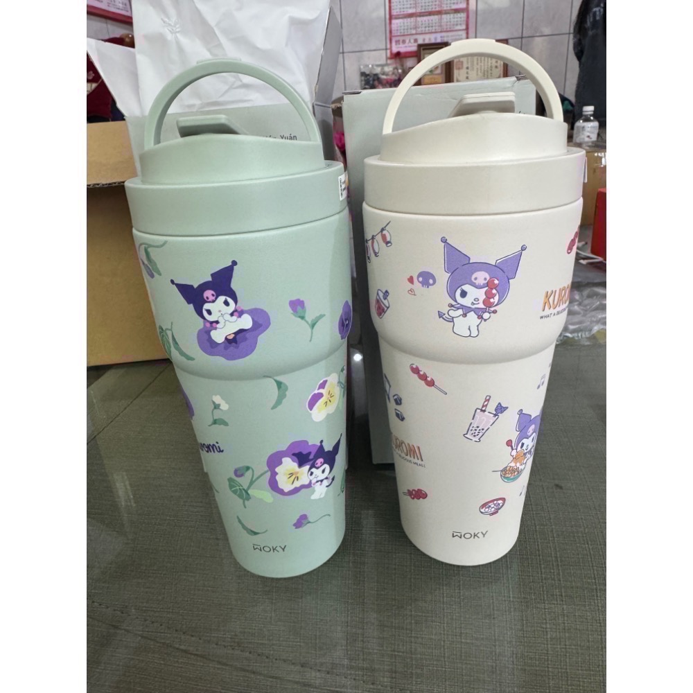 白色+綠色酷洛米