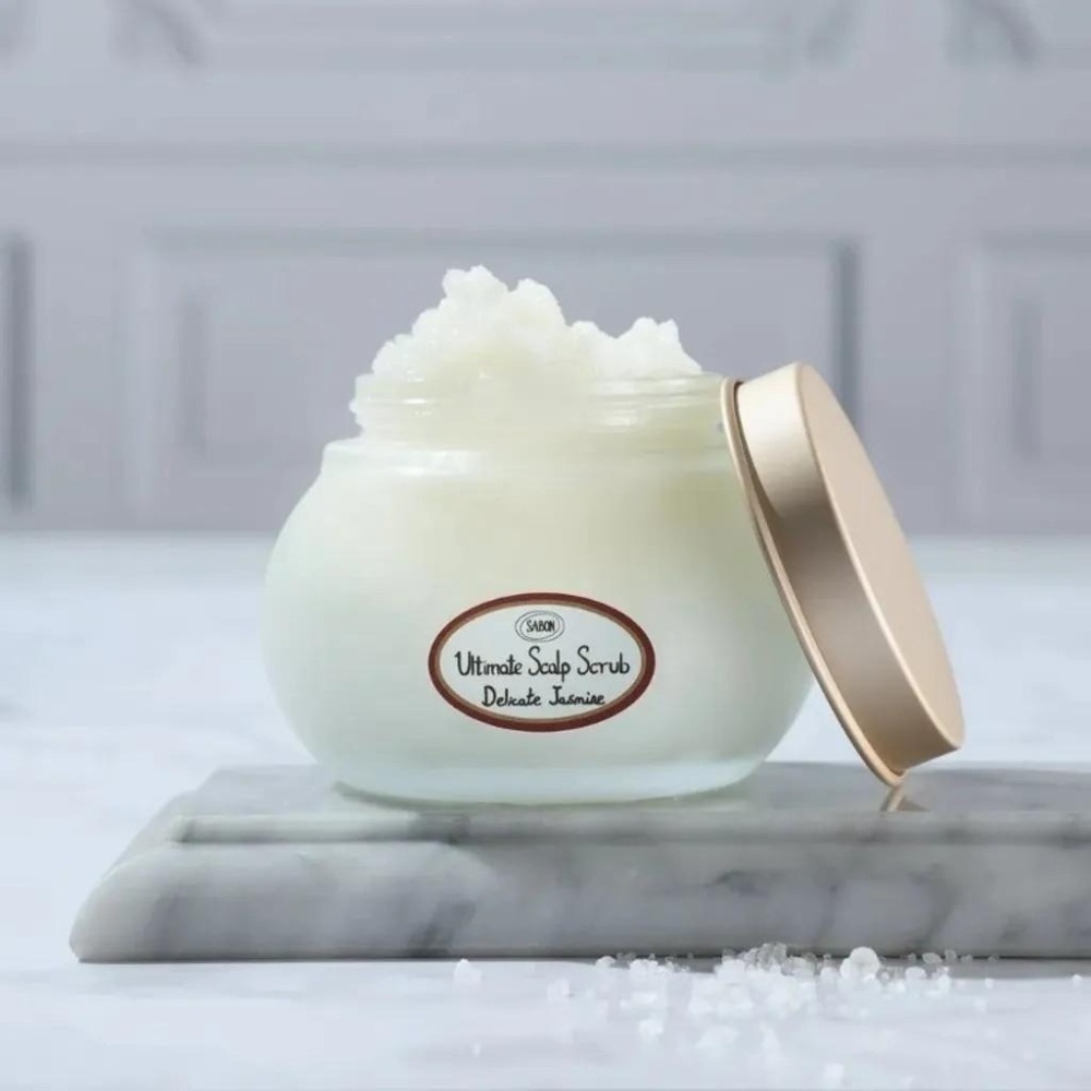 【SABON】茉莉花語頭皮磨砂膏300g 【TimeMachine時光機】-細節圖2