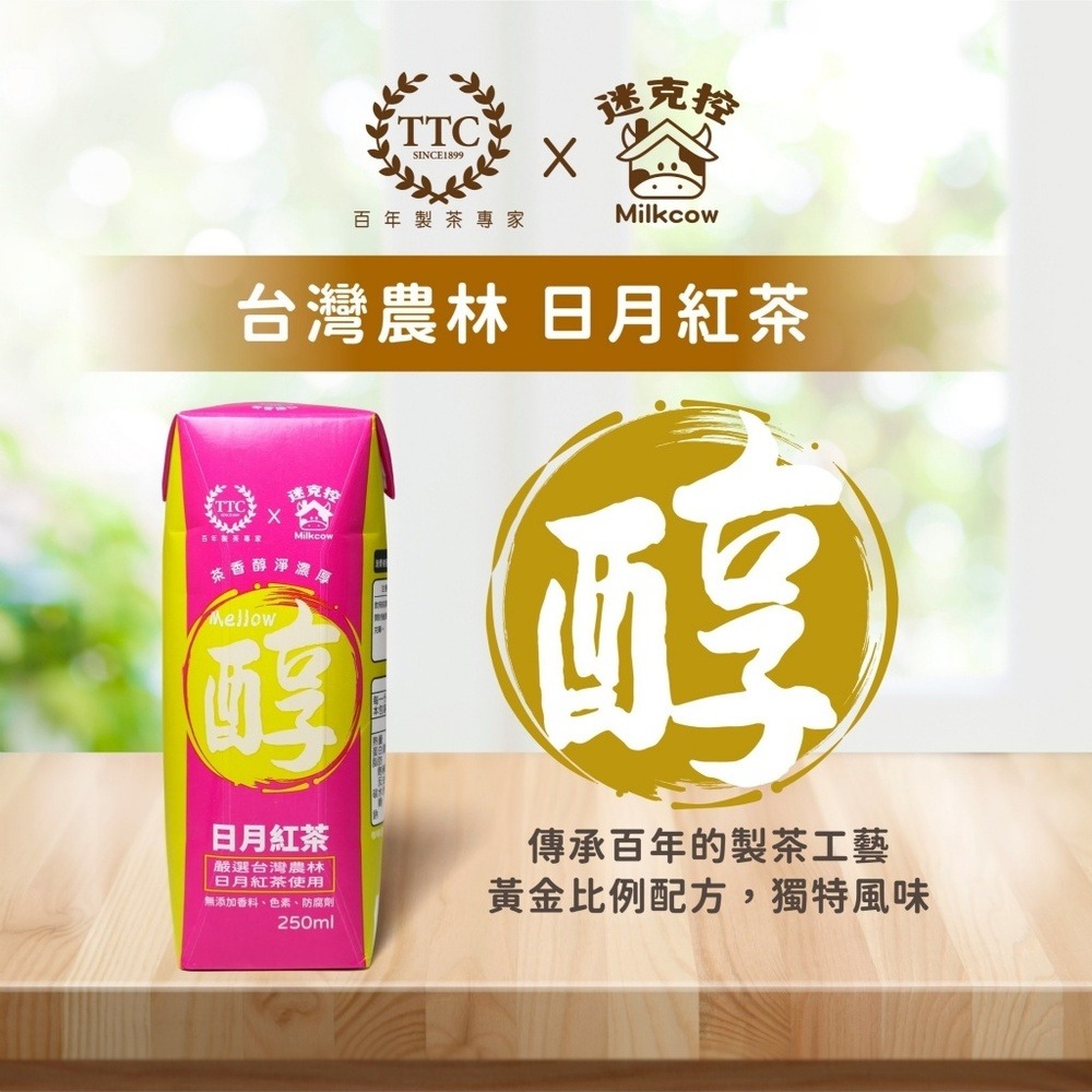 【愛之味】台灣農林日月紅茶(兩箱一組共24瓶)-細節圖2