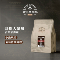 《貝仕特咖啡》哥斯大黎加 音樂家 海頓 葡萄乾蜜處理 咖啡豆《中淺烘焙》《半磅》