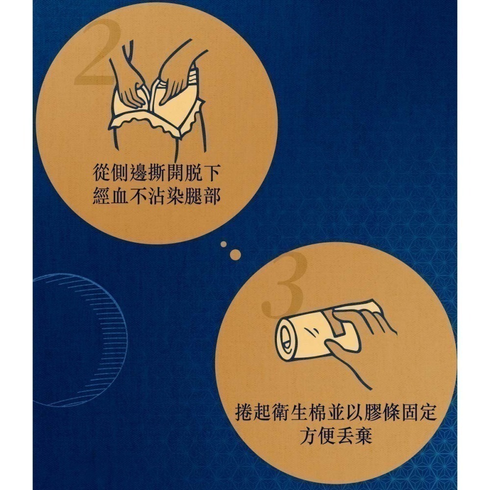 Mdmmd 明洞國際 新涼感抑菌衛生棉-超涼感後宮褲型 2件/包【官方直營】-細節圖6
