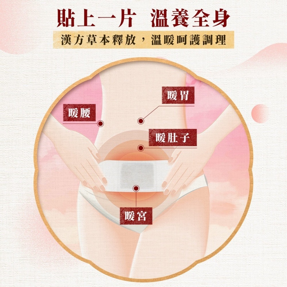 Mdmmd 明洞國際 後宮草本舒緩暖宮貼【艾草】 2片/包【官方直營】-細節圖6