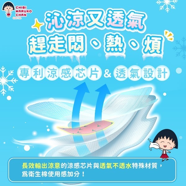 Mdmmd 櫻桃小丸子聯名衛生棉 - 一般型 24.5cm/8片 36包箱購組【官方直營】《僅限宅配》-細節圖4