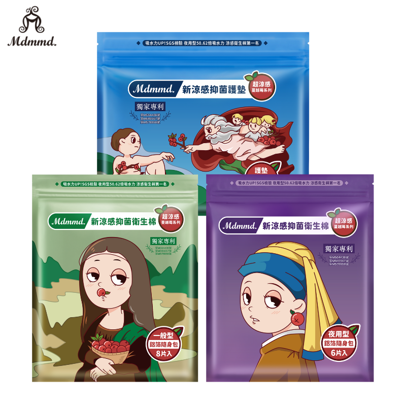 Mdmmd. 櫻桃小丸子聯名/後宮一代/蔓越莓系列 12包/組 小資組合包-規格圖1