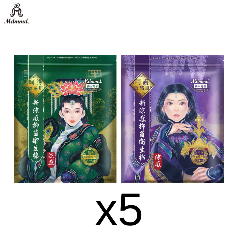 【7-ELEVEN門市團購】Mdmmd. 後宮一代涼感衛生棉 4包團購組 專利涼芯 超涼感 涼感 明洞國際-規格圖7