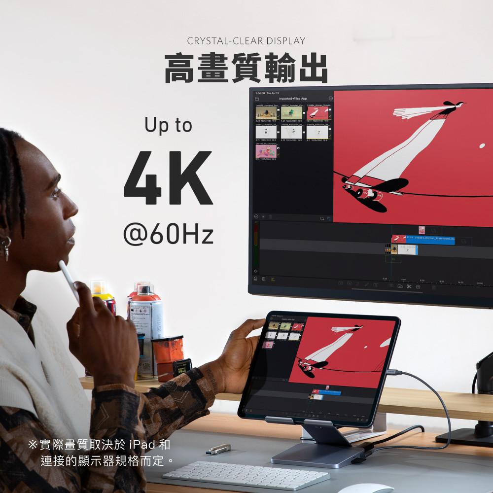 Anker 551 USB-C Hub (8-in-1, Tablet Stand) 多功能平板架集線器 A8387-細節圖5