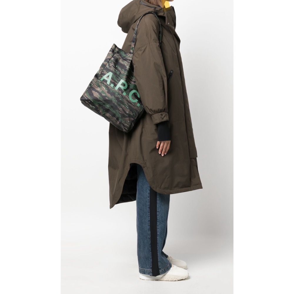A.P.C logo印花手提袋-細節圖2