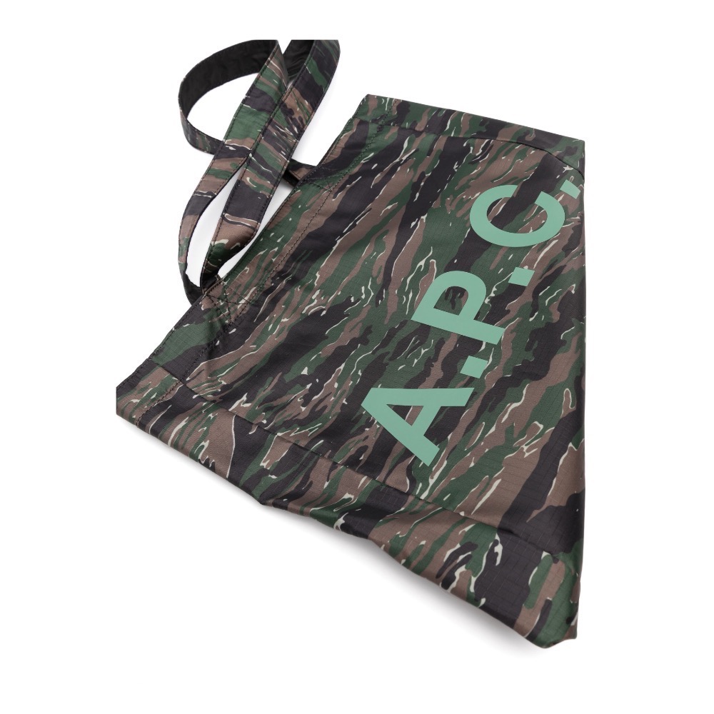 A.P.C logo印花手提袋-細節圖4