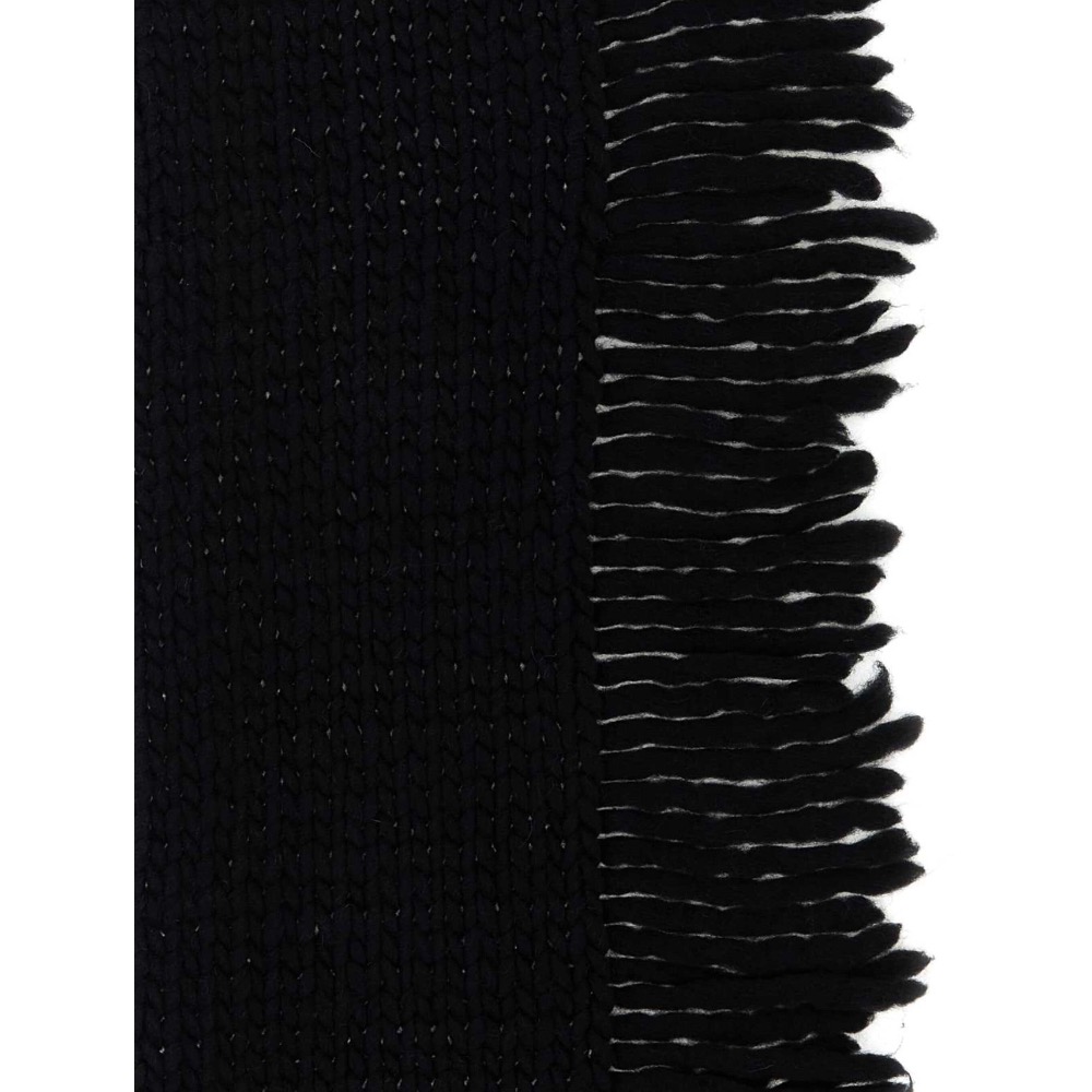 Dries Van Noten 流蘇羊毛圍巾-細節圖3