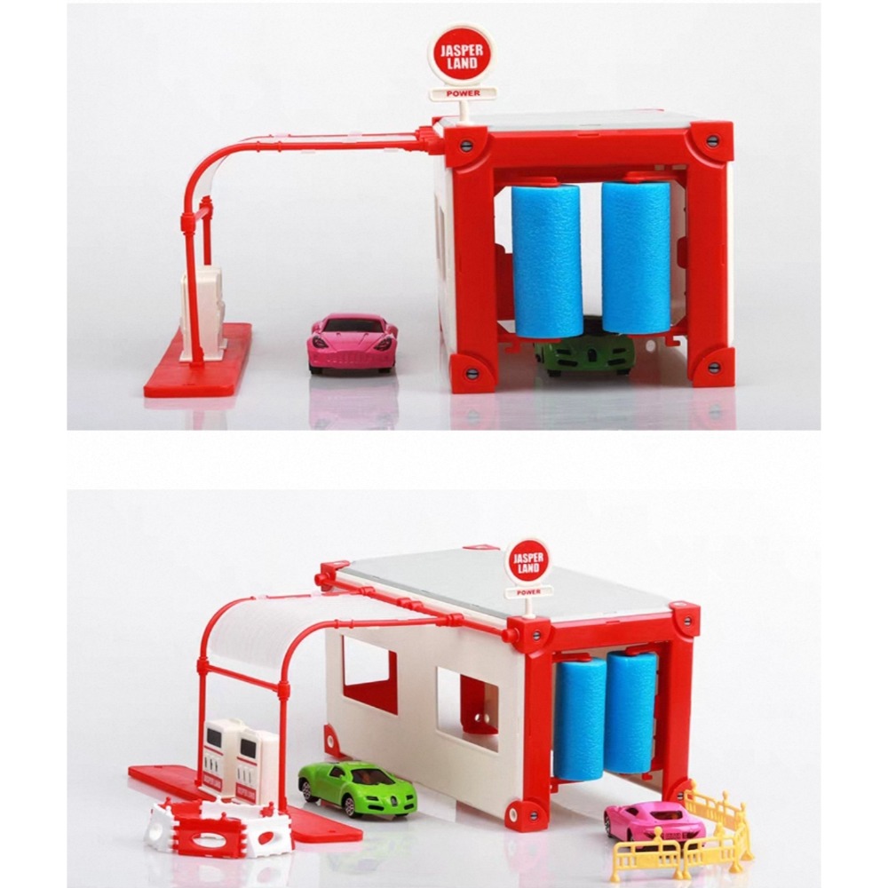 仿真汽車加油站 & 洗車場套裝-細節圖3