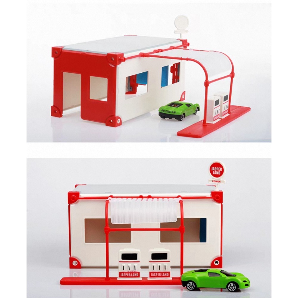 仿真汽車加油站 & 洗車場套裝-細節圖4