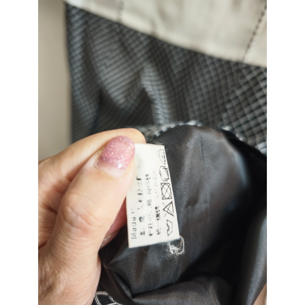 （百貨專櫃）IRIS•白藍撞色格紋洋裝-細節圖3