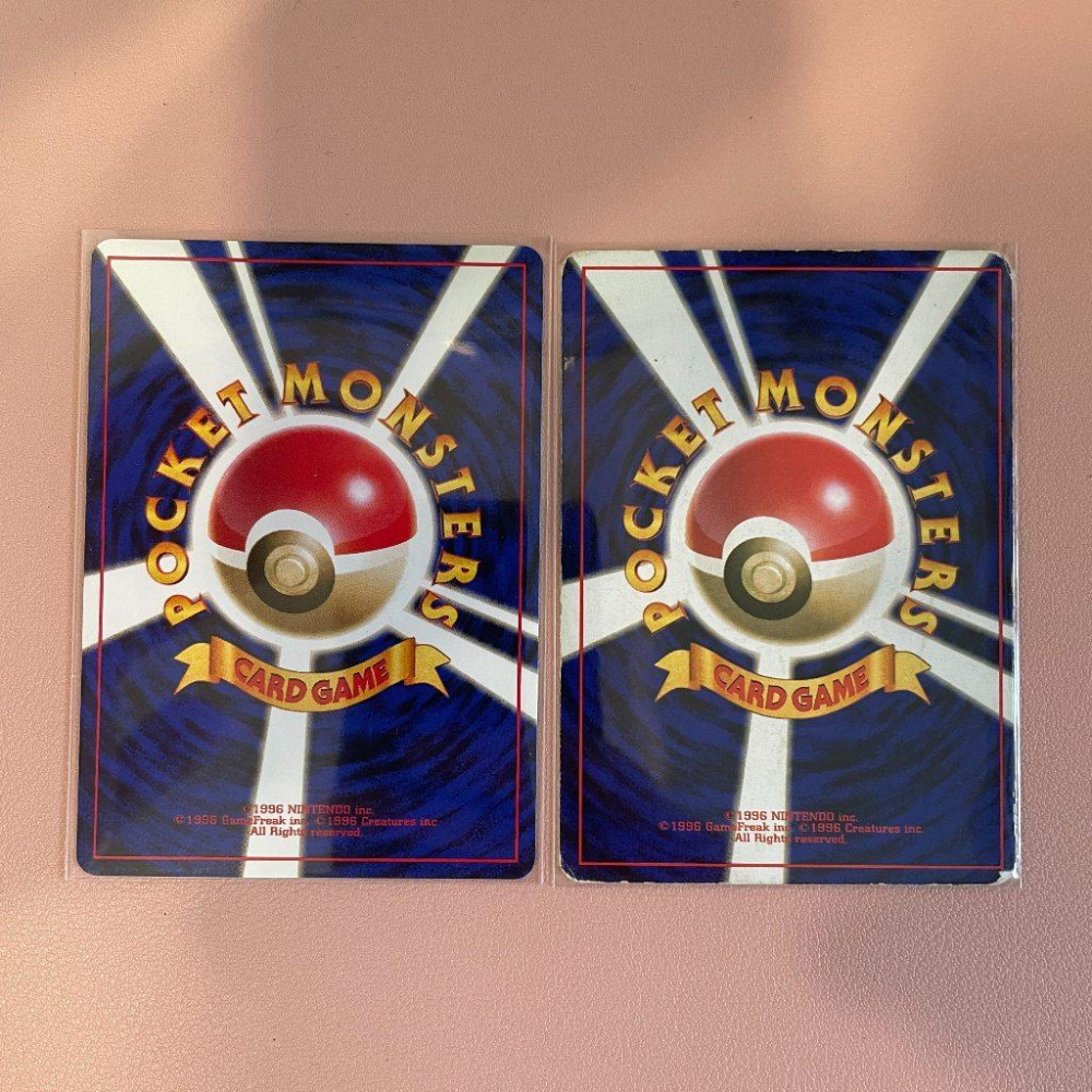 寶可夢 PTCG 舊版收藏 日版 超音蝠 大嘴蝠進化組 No.041+042 老卡背 old back-細節圖3