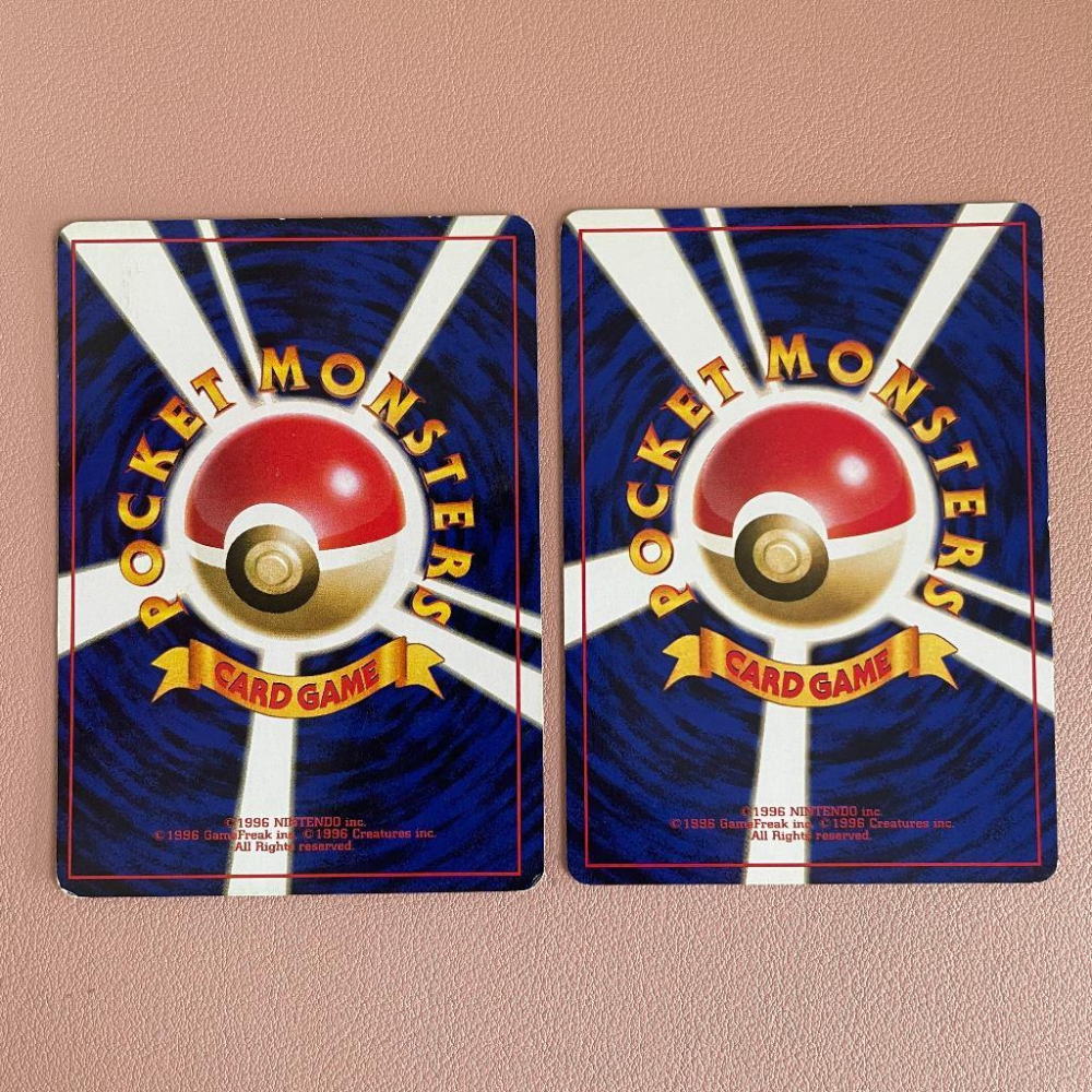 日版 絕版 老卡背 old back 道館系列 小霞的寶可夢進化鏈組 海星星  + 寶石海星  絕版收藏-細節圖3